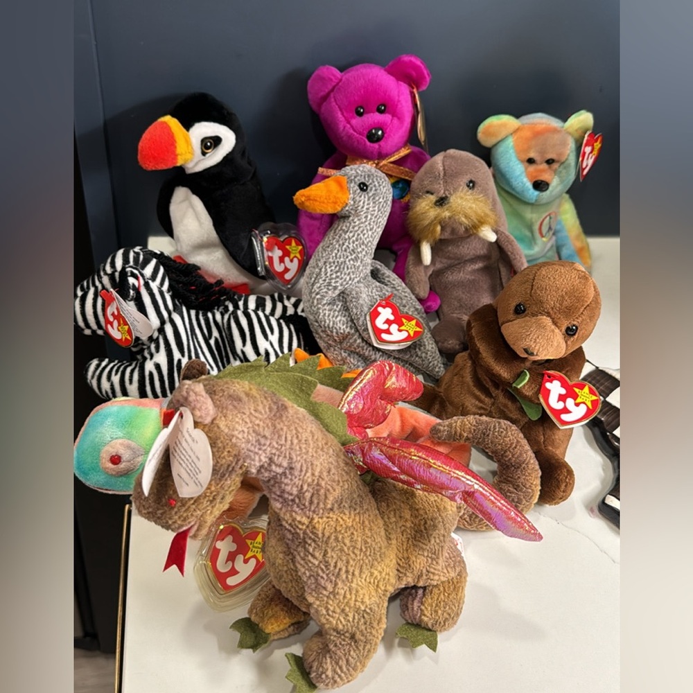 Scorch, Iggy, Ziggy, honks, seaweed, Jolly, Peace, millenium & Puffer